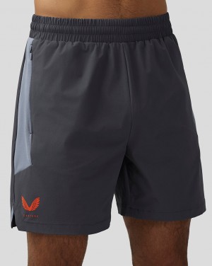 Castore Apex 6” Woven Shorts Mavi | UL9763804