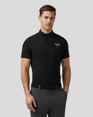 Castore Golf Essential Polo Siyah | KZ7951406